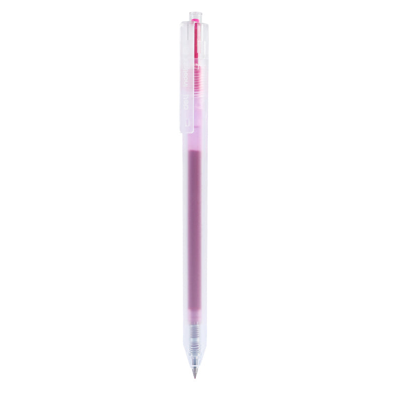 PIX CU GEL CU MECANISM 0.5MM ROZ PURPURIU DELI PIX CU GEL CU MECANISM 0.5MM ROZ PURPURIU DELI
